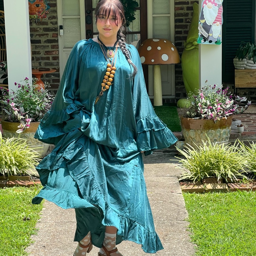 Kantha Bae Emerald Stardust Dress